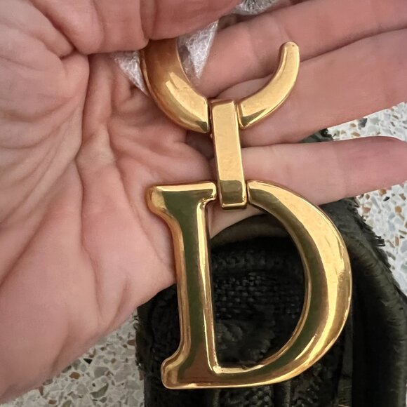 Christain Dior Canvas Saddle green bag - Picture 10 of 10